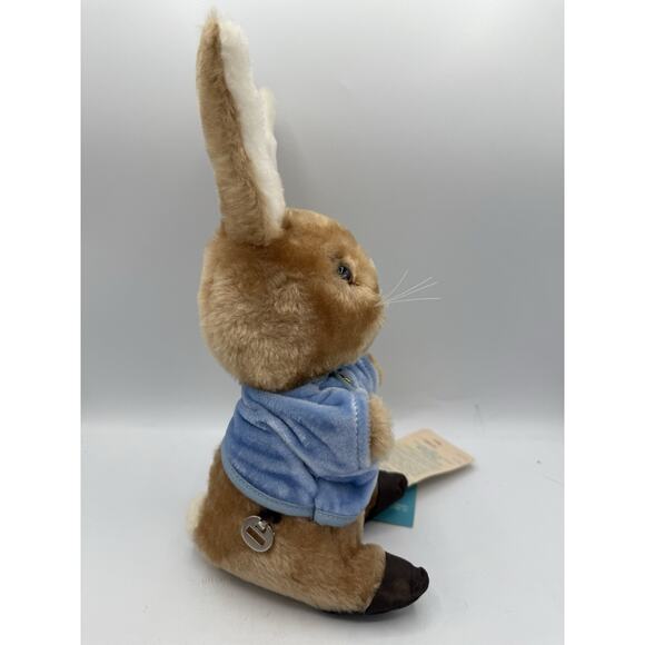 Vintage 1980 Eden Toys Peter Rabbit Plush Musical Toy Beatrix Potter 11” Works - Picture 2 of 6